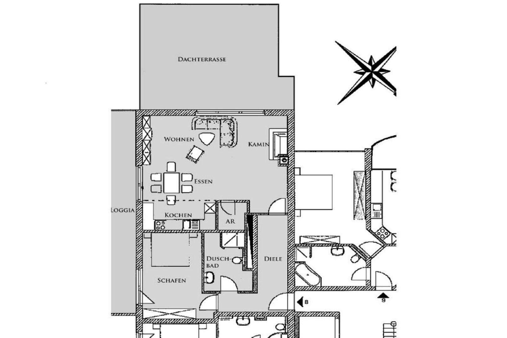 Ferienwohnung Klein 巴德茨维什安 外观 照片